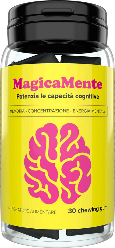 Magicamente Integratore Alimentare Memoria E Concentrazione Stanchezza Fisica 60 Gomme Da Masticare Salute e cura della persona/Vitamine minerali e integratori/Multivitamine e minerali Beauty Fashion Store - Palermo, Commerciovirtuoso.it