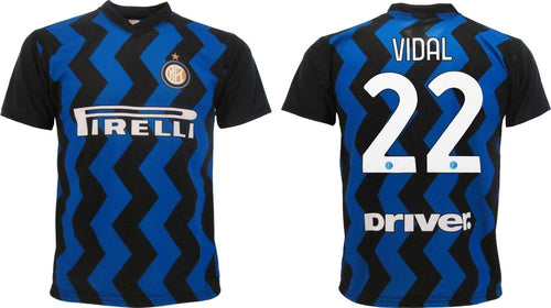 Maglia Da Calcio Ufficiale Arturo Vidal 22 Inter Sport e tempo libero/Fan Shop/Calcio/Abbigliamento/Magliette e Top Il Distintivo - Pesaro, Commerciovirtuoso.it