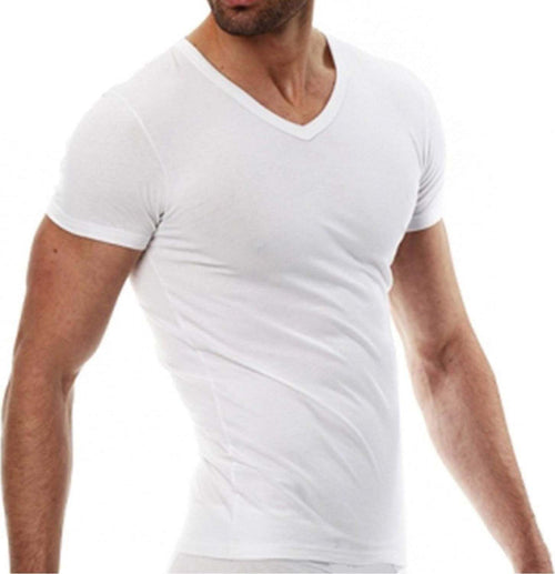 Maglia Da Uomo Intima Manica Corta Scollo A V Taglia 6/xl 100% Cotone Bianca Intimo Uomo > Maglieria Trade Shop italia - Napoli, Commerciovirtuoso.it