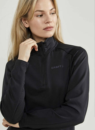 Maglia Donna Craft Core Gain Midlayer Maglia Sportiva Maniche Lunghe E Mezza Zip Sport e tempo libero/Fitness e palestra/Abbigliamento/Donna/Maglie e T-shirt/Maglie a manica lunga Snotshop - Roma, Commerciovirtuoso.it