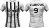 Maglia Fc Juventus 2023 Calcio Juve Bianco Nero Sport e tempo libero/Fan Shop/Calcio/Abbigliamento/Magliette e Top Il Distintivo - Pesaro, Commerciovirtuoso.it