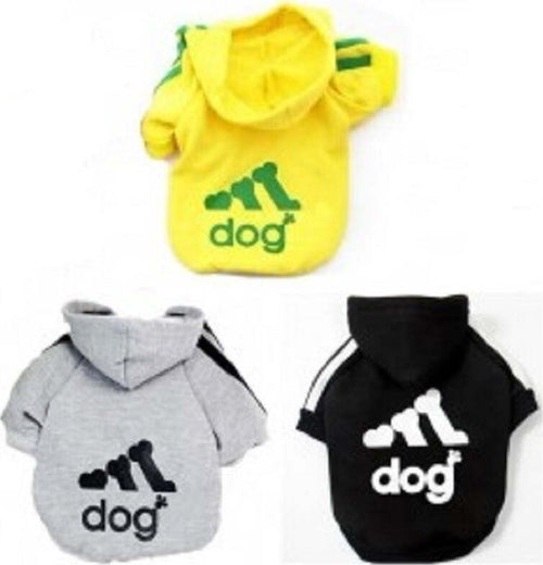 Maglia Felpata Con Cappuccio Per Cani Di Piccola Taglia Vari Colori Prodotti per animali > Prodotti per Cani > Abbigliamento Cani Trade Shop italia - Napoli, Commerciovirtuoso.it