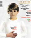 Maglia intima canottiera bambino Leable art. 207/209 manica lunga girocollo. Confezione 3 capi.