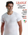 Maglia manica corta LEABLE Art. 1418 confezione 3 pezzi