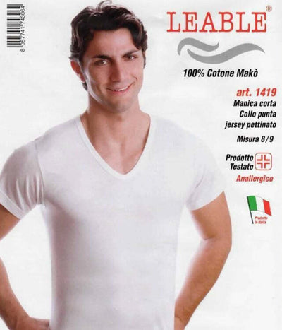 Maglia Manica Corta Leable Art. 1419 Confezione 3 Pezzi