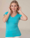 Maglia mezza manica donna 100% cotone - TSULSCL
