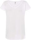 Maglia mezza manica donna scollo V 100% cotone - TSLSEA
