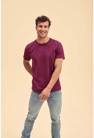 Maglia uomo calibrato mezza manica 100% cotone - FR610360