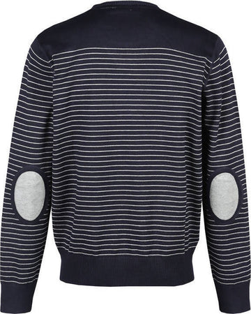 Maglia uomo girocollo Aqv acquaviva a righe blu grigio art. av 200 maglia girocollo L'Orchidea - Siderno, Commerciovirtuoso.it