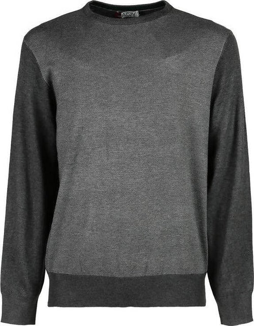 Maglia uomo girocollo grigia con gomiti rinforzati marca Aqv Acquaviva art. av 201 maglieria uomo L'Orchidea - Siderno, Commerciovirtuoso.it