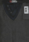 Maglia uomo Tricotone art. av 202 Aqv scollo a v manica lunga con rinforzo nei gomiti maglieria uomo L'Orchidea - Siderno, Commerciovirtuoso.it