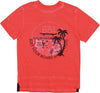 Maglietta Bambino Rossa 100% Cotone Mezze Maniche Estiva Stampata Maglia Maniche Corte Girocollo Bimbo Red Estate casual t-shirt bambino/ragazzo Piccole Canaglie - Tropea, Commerciovirtuoso.it