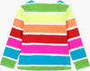 Maglietta Estiva Bimba Multi Color Tucani Maniche Lunghe Girocollo Maglia Estate Leggera Righe Colorata Fluo Bambina Pappagalli e Righe t-shirt bambina/ragazza Piccole Canaglie - Tropea, Commerciovirtuoso.it