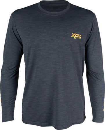 Maglietta Uomo Xcel Heathered Ventx Retro Moda/Uomo/Abbigliamento/Abbigliamento sportivo/Camicie e T-shirt sportive/Magliette a maniche lunghe Snotshop - Roma, Commerciovirtuoso.it