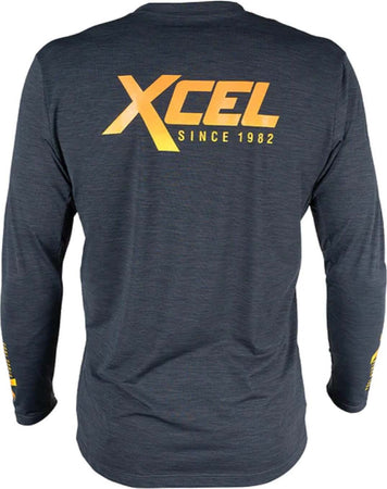 Maglietta Uomo Xcel Heathered Ventx Retro Moda/Uomo/Abbigliamento/Abbigliamento sportivo/Camicie e T-shirt sportive/Magliette a maniche lunghe Snotshop - Roma, Commerciovirtuoso.it