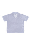 OBEY Maglietta Donna W Briana Open Knit Shirt Hydrangea da donna