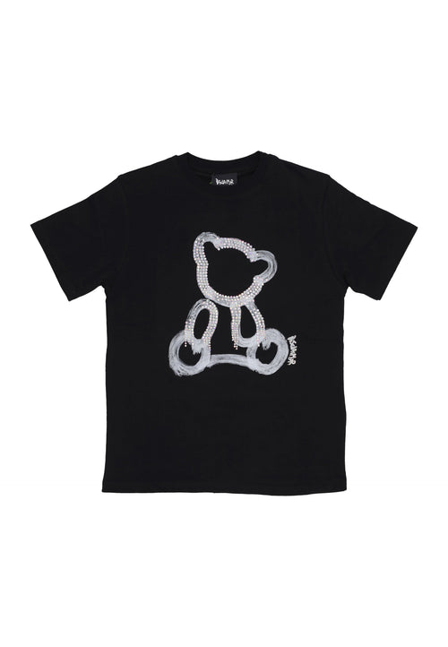 DISCLAIMER Maglietta Donna W Strass Tee Black da donna
