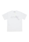 DISCLAIMER Maglietta Donna W Strass Tee White da donna