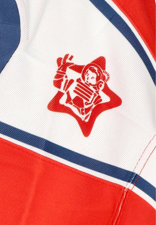 BILLIONAIRE BOYS CLUB Maglietta Manica Lunga Uomo Astro Star Hockey Top Red da uomo