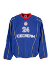 ICE CREAM Maglietta Manica Lunga Uomo Ic Football L/s Jersey Blue da uomo