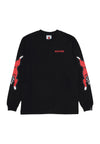 ICE CREAM Maglietta Manica Lunga Uomo Running Dog L/s Tee Black da uomo