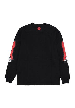 ICE CREAM Maglietta Manica Lunga Uomo Running Dog L/s Tee Black da uomo