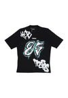 DISCLAIMER Maglietta Uomo 85 Tee Black da uomo