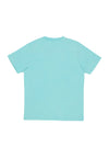 DOLLY NOIRE Maglietta Uomo Acid Wash Tee Turquoise da uomo