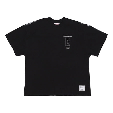 MITCHELL &amp; NESS Maglietta Uomo Arena Premium Basketball Tee Black da uomo