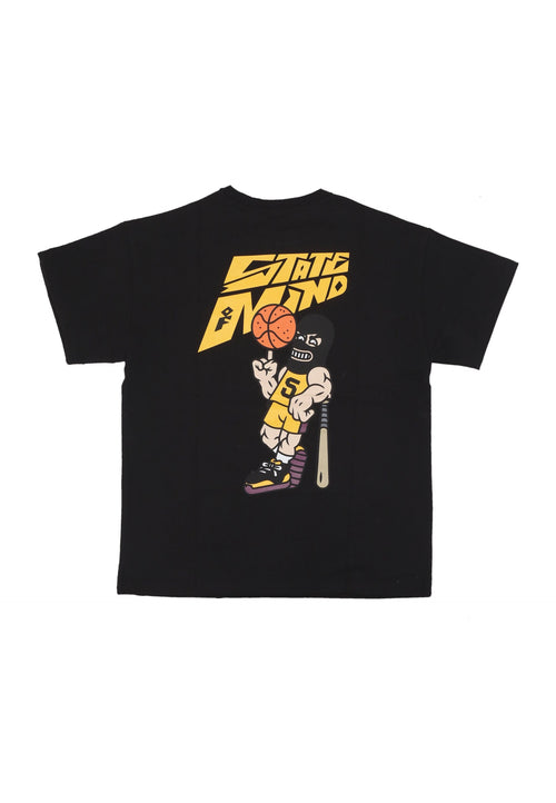 5TATE OF MIND Maglietta Uomo Baller Tee Black da uomo
