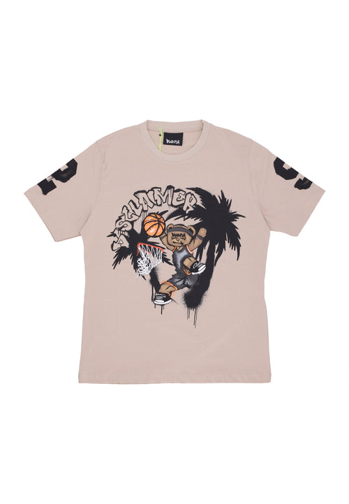 DISCLAIMER Maglietta Uomo Basketball Tee Safari da uomo