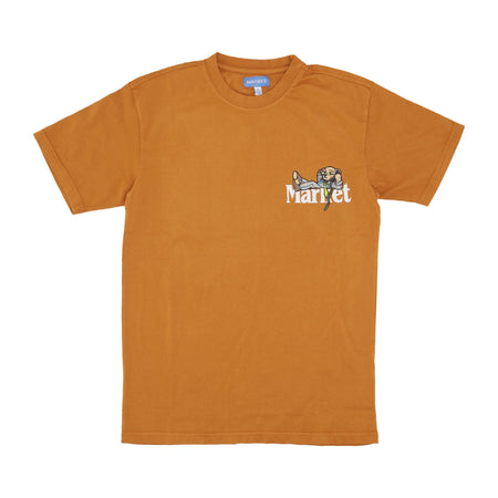 MARKET Maglietta Uomo Better Call Bear Tee Earth da uomo