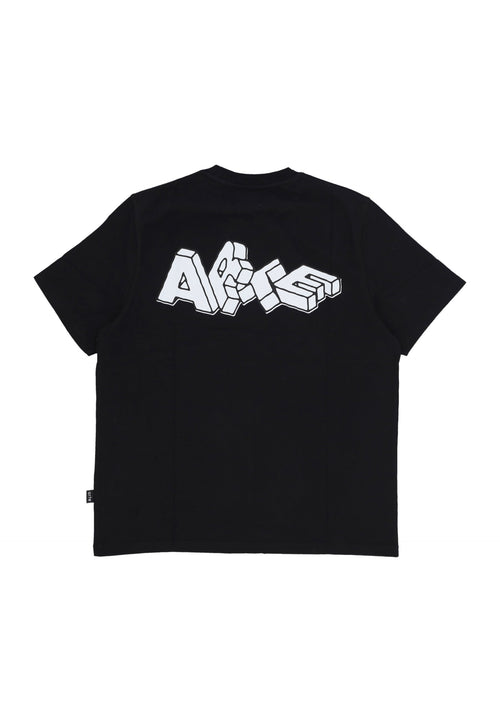 ARTE Maglietta Uomo Block Print T-shirt Black da uomo