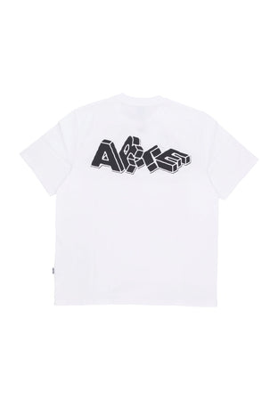 ARTE Maglietta Uomo Block Print T-shirt White da uomo