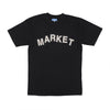 MARKET Maglietta Uomo Community Garden Tee Washed Black da uomo