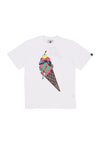 ICE CREAM Maglietta Uomo Cone Man Tee White da uomo