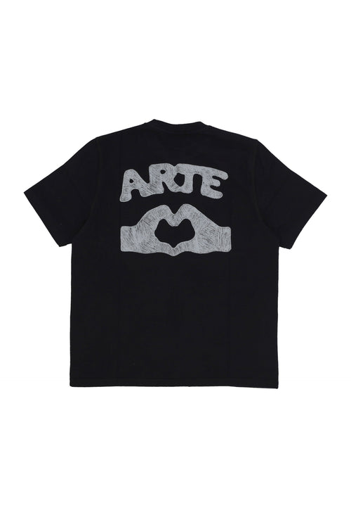 ARTE Maglietta Uomo Diels Stitch Tee Black da uomo