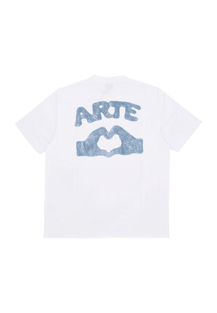 ARTE Maglietta Uomo Diels Stitch Tee White da uomo