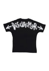 DISCLAIMER Maglietta Uomo Essential Logo Tee Black/white da uomo