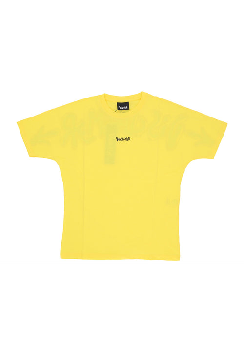 DISCLAIMER Maglietta Uomo Essential Logo Tee Yellow/st. Black da uomo