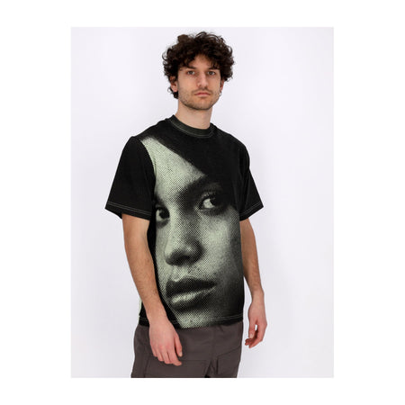 THE HUNDREDS Maglietta Uomo Face Tee Pale Green da uomo