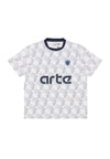 ARTE Maglietta Uomo Football Shirt White/navy da uomo