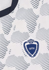 ARTE Maglietta Uomo Football Shirt White/navy da uomo