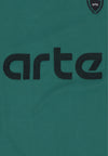 ARTE Maglietta Uomo Football Tee Green/black da uomo