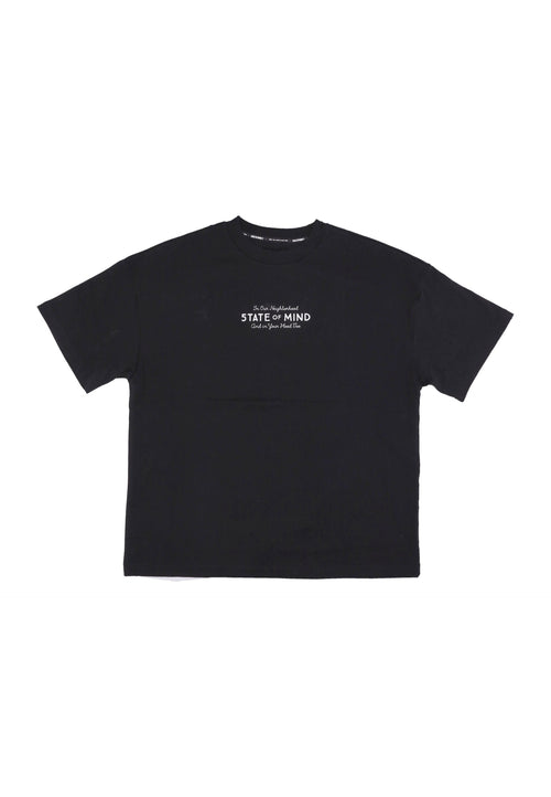 5TATE OF MIND Maglietta Uomo Fortune Tee Black da uomo