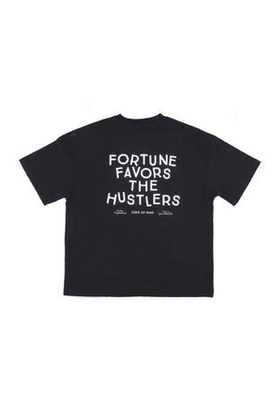 5TATE OF MIND Maglietta Uomo Fortune Tee Black da uomo