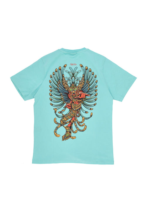 DOLLY NOIRE Maglietta Uomo Garuda Tee Turquoise da uomo