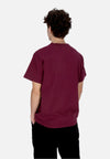 5TATE OF MIND Maglietta Uomo Graffiti Tee Plum da uomo