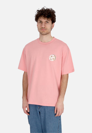 ACUPUNCTURE Maglietta Uomo Inverted Emblem Tee Baby Pink da uomo