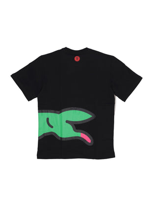 ICE CREAM Maglietta Uomo Jumbo Running Dog Tee Black da uomo